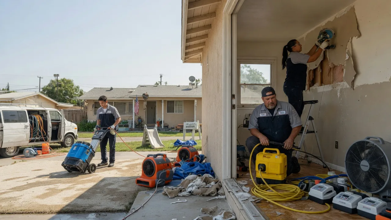 Water Damage Restoration in Farmersville, OH near me